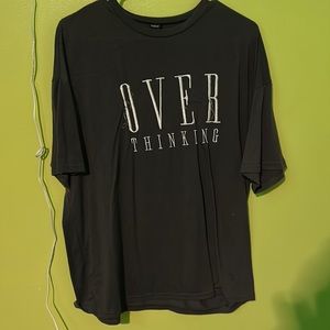 Shirt gray medium but runs big